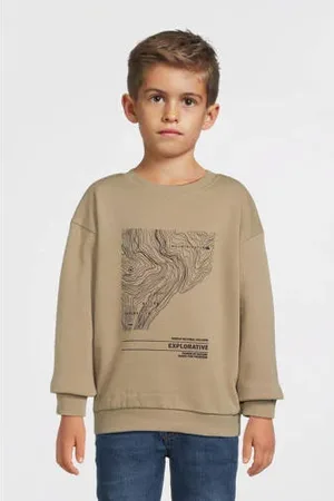 NAME IT KIDS sweater NKMNEFIKS met printopdruk