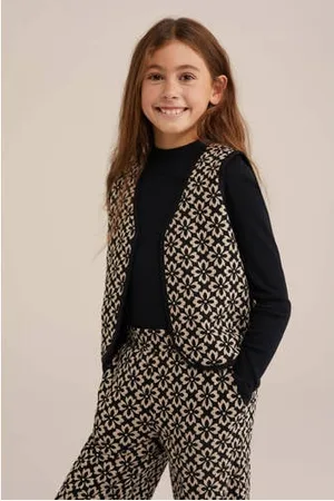 WE Fashion Gilet zwart