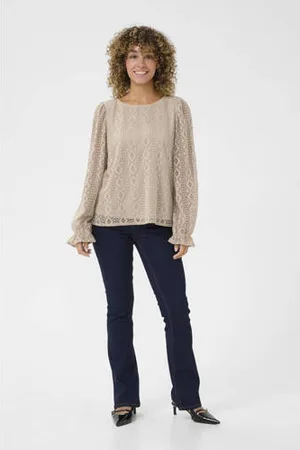 Cream Blousetop CRValerie