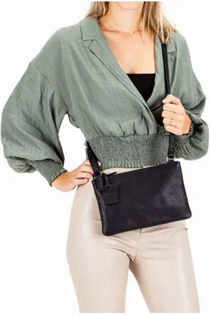 Burkely Leren crossbody tas Antique Avery L
