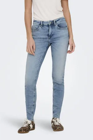 ONLY Regular waist skinny jeans