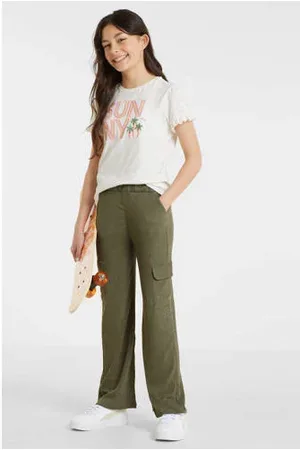 Anytime Crinkle cargo broek