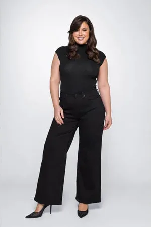 Fox Factor High waist wide leg jeans DIXI