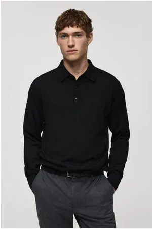 MANGO Regular polo gebreid