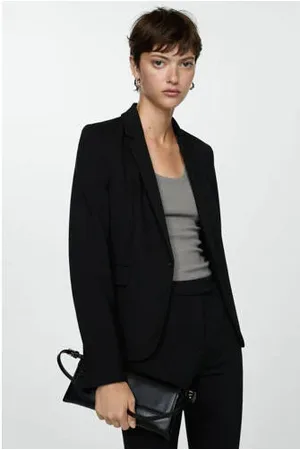 MANGO Rechtvallende blazer