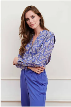 lofty manner Top blauw