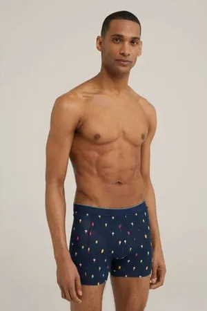 WE Fashion Boxershort donkerblauw