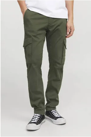 JACK & JONES PANTS STUDIO slim cargo broek