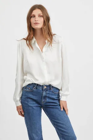 VILA Blouse VIELLETTE van polyester