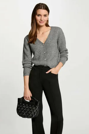 Morgan Ribgebreid vest