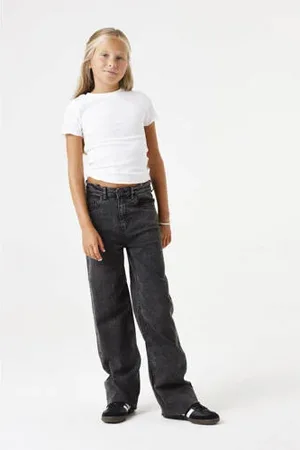 Garcia High waist straight leg jeans