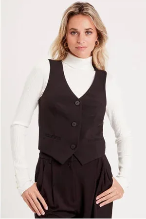 Cache Cache Gilet zwart