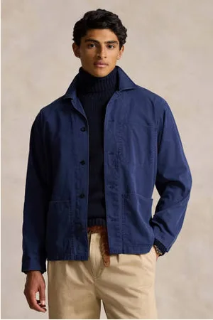 Ralph Lauren Overshirt donkerblauw