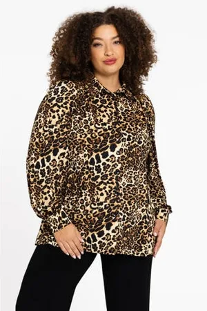 Yoek Lovers Collection blouse met panterprint