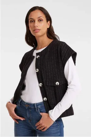 Anytime Bouclé gilet