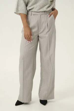Kaffe Wide leg high waist broek