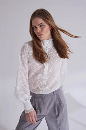 Bruuns Bazaar Blouse broderie
