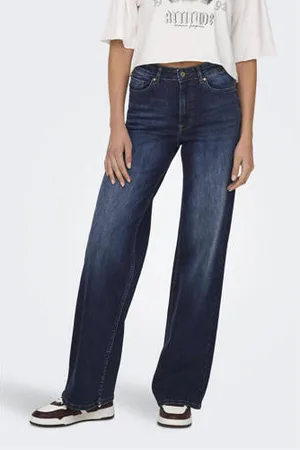 ONLY High waist wide leg jeans ONLMADISON