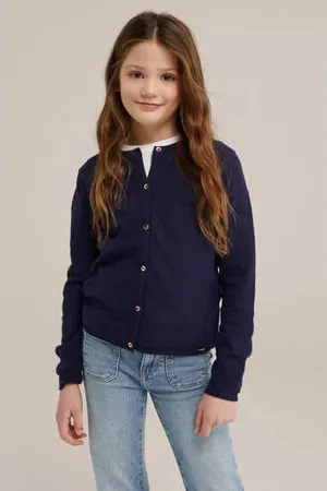 WE Fashion Vest fijn gebreid