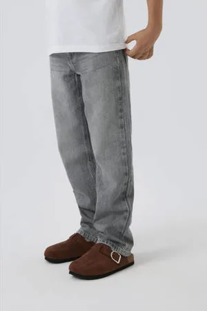NAME IT KIDS straight leg jeans grey denim