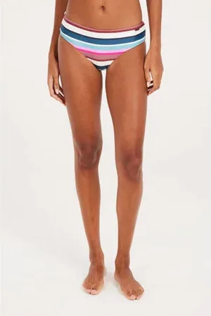 Protest Hipster bikinibroekje MIXKIM roze/wit/blauw