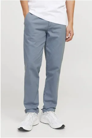 JACK & JONES PANTS STUDIO slim chino blauw