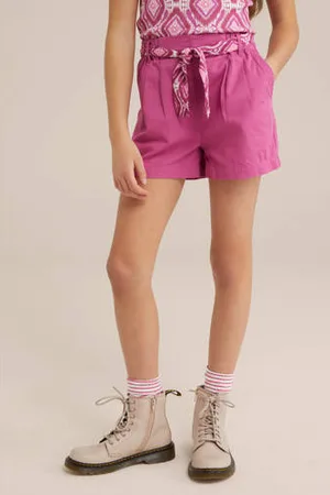 WE Fashion Casual short roze