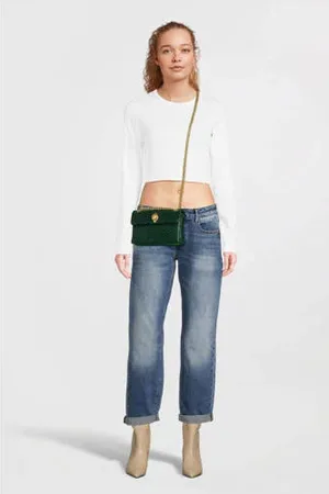 Kurt Geiger Leren mini crossbody tas Mini Kensington