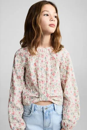 MANGO Blousetop beige