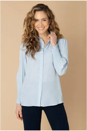 Ivy Beau Blouse lichtblauw