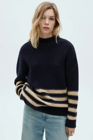 MANGO Trui met lurex
