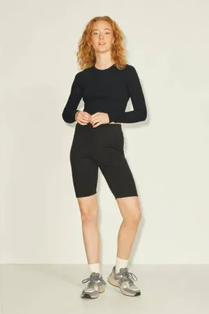JJXX Cropped ribgebreide longsleeve JXFELINE