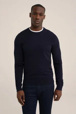 WE Fashion WE Fundamentals trui van katoenmix