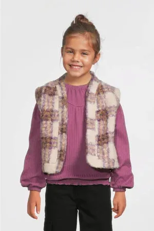 Looxs Little geruit gilet