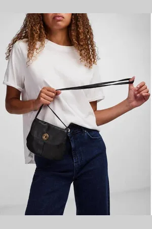 Pieces® Leren crossbody tas PCTOTALLY