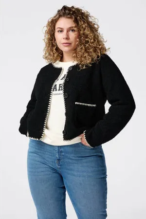 MS Mode Vest fijn gebreid