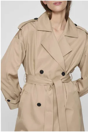 VILA Trenchcoat camel