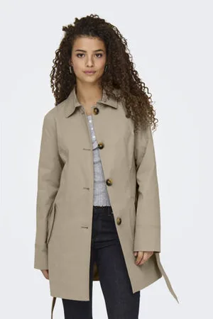 JDY Trenchcoat tussen ISADORA beige