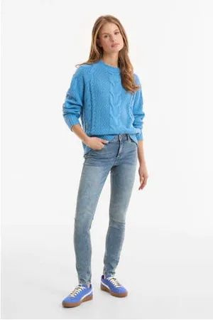 Anytime Mid rise skinny jeans