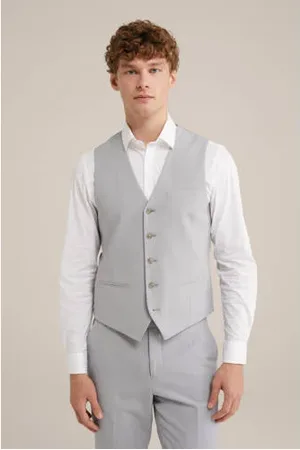 WE Fashion Gilet lichtgrijs