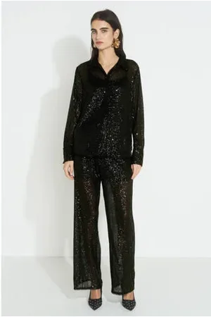 RUBY Pailletten pantalon