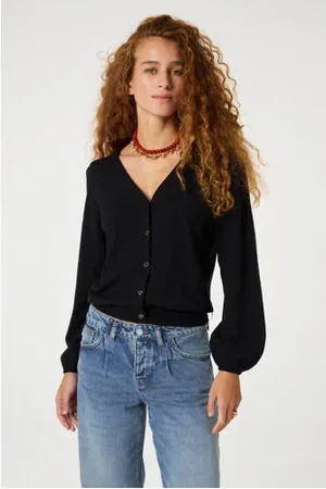 Fabienne Chapot Vest fijn gebreid