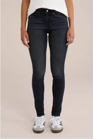 WE Fashion Blue Ridge skinny jeans black denim