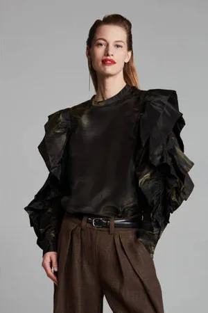 POM Amsterdam X Claes Iversen blousetop Gloria