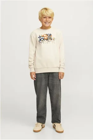 JACK & JONES JUNIOR relaxed jeans JJICHRIS JJORIGINAL