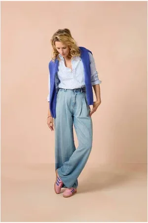 Ibana High waist wide leg jeans