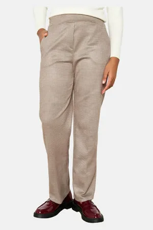 LolaLiza Straight regular waist casual broek beige