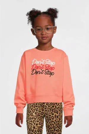 NAME IT KIDS sweater NKFNONNA met tekst