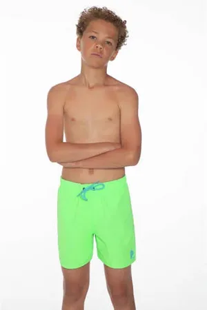 Protest Zwemshort CULTURE JR neon groen