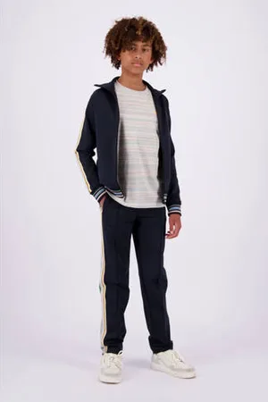 Vingino Regular fit joggingbroek Sowin met zijstreep